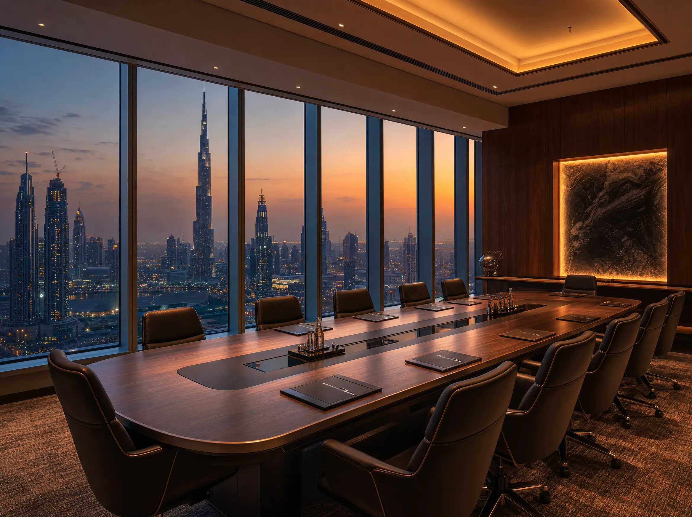 Executive boardroom